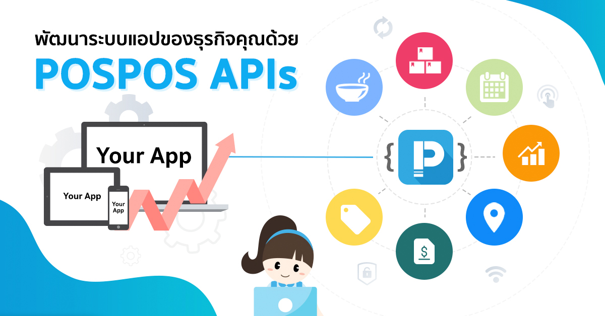 พัฒนาระบบแอปของธุรกิจคุณด้วย POSPOS APIs